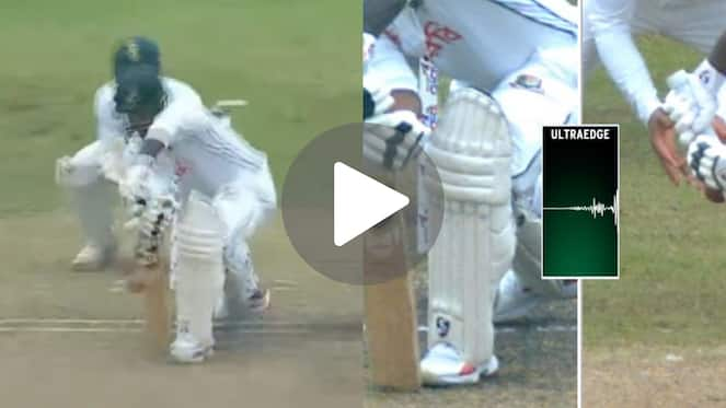 [Watch] Litton Das Bamboozled By Keshav Maharaj As South Africa Smell Victory In Mirpur Test